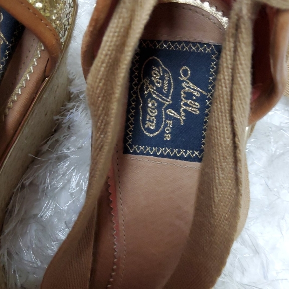 Sperry espadrill glittery sandals size 8.5 - Picture 12 of 13